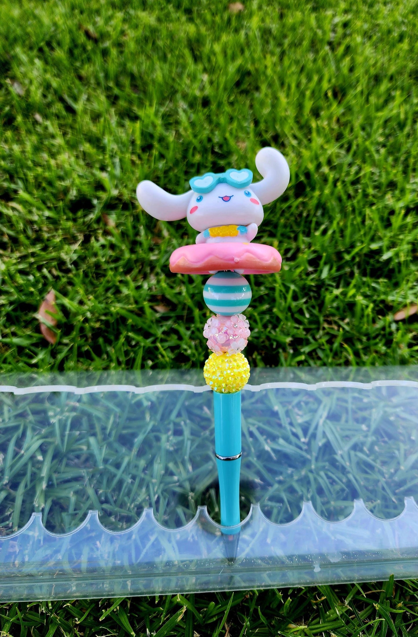 Doorable Pens, Character Pens, Beaded Pens, Gifts, (Kitty, Twins, Cinnamoroll, Kuromi)