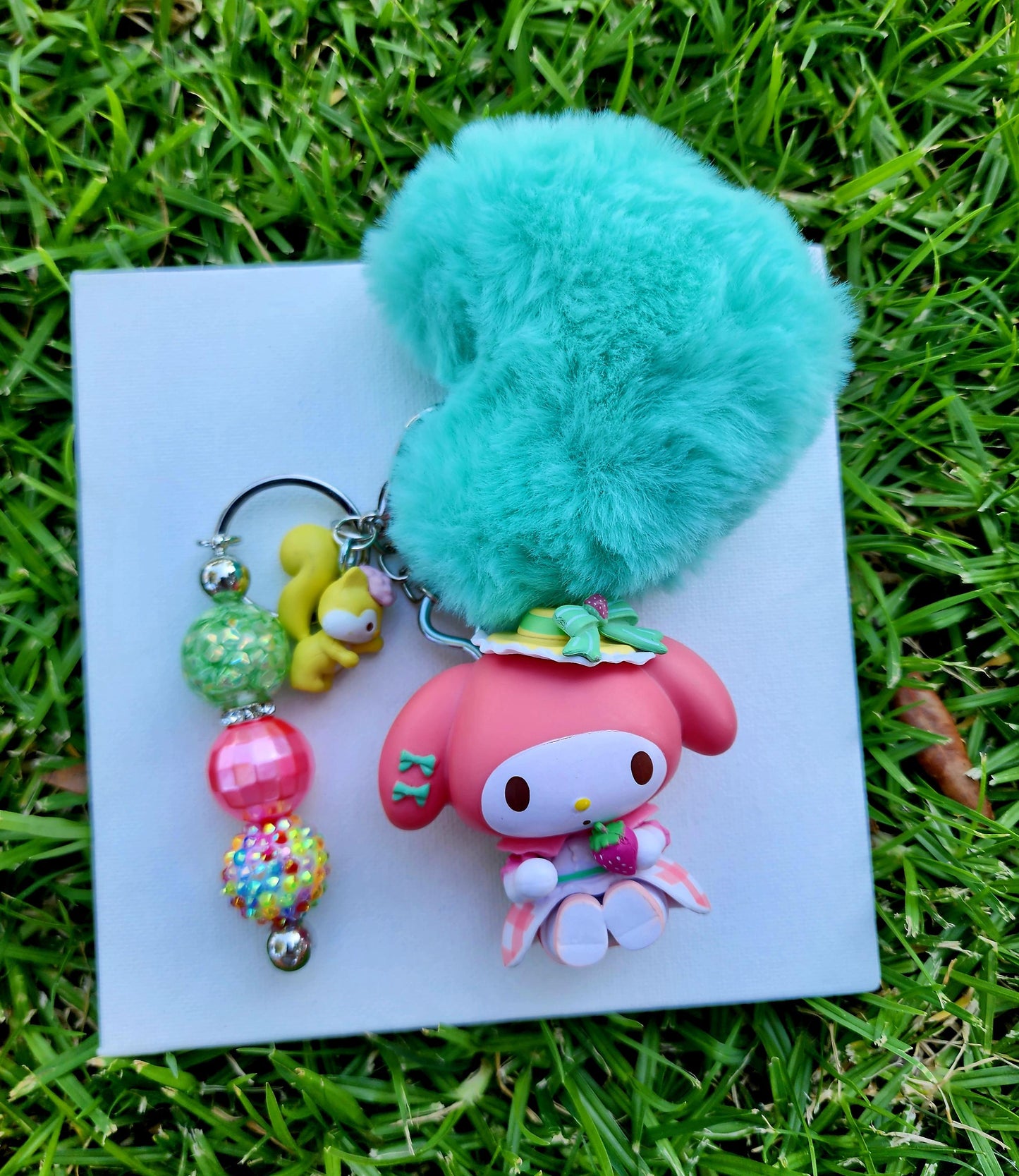 Doorable, Character, Beaded Keychains, Gifts, Kitty, Melody