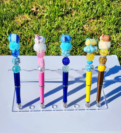 Mini tsum tsum pens, Doorable Pens, Character Pens, Beaded Pens, Gifts