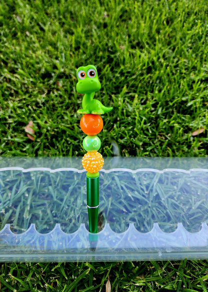 Doorable Pens, Character Pens, Beaded Pens, Gifts, Good Dinosaur, Arlo, Spot