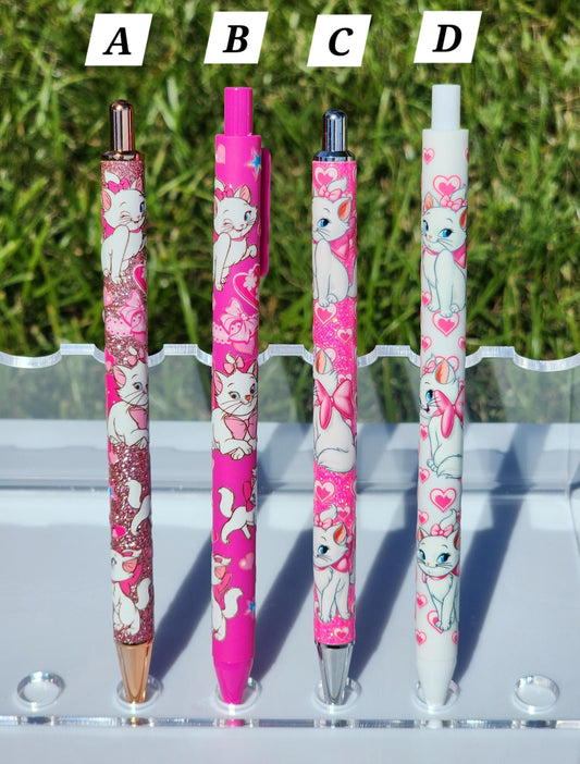 UV DTF Character Pens, Gifts, Marie Cat