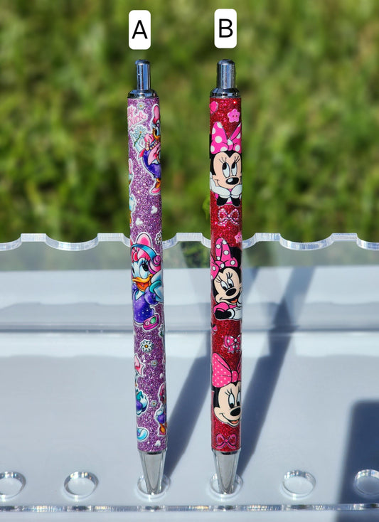UV DTF Character Pens, Gifts, Minnie Mouse, Daisy Duck