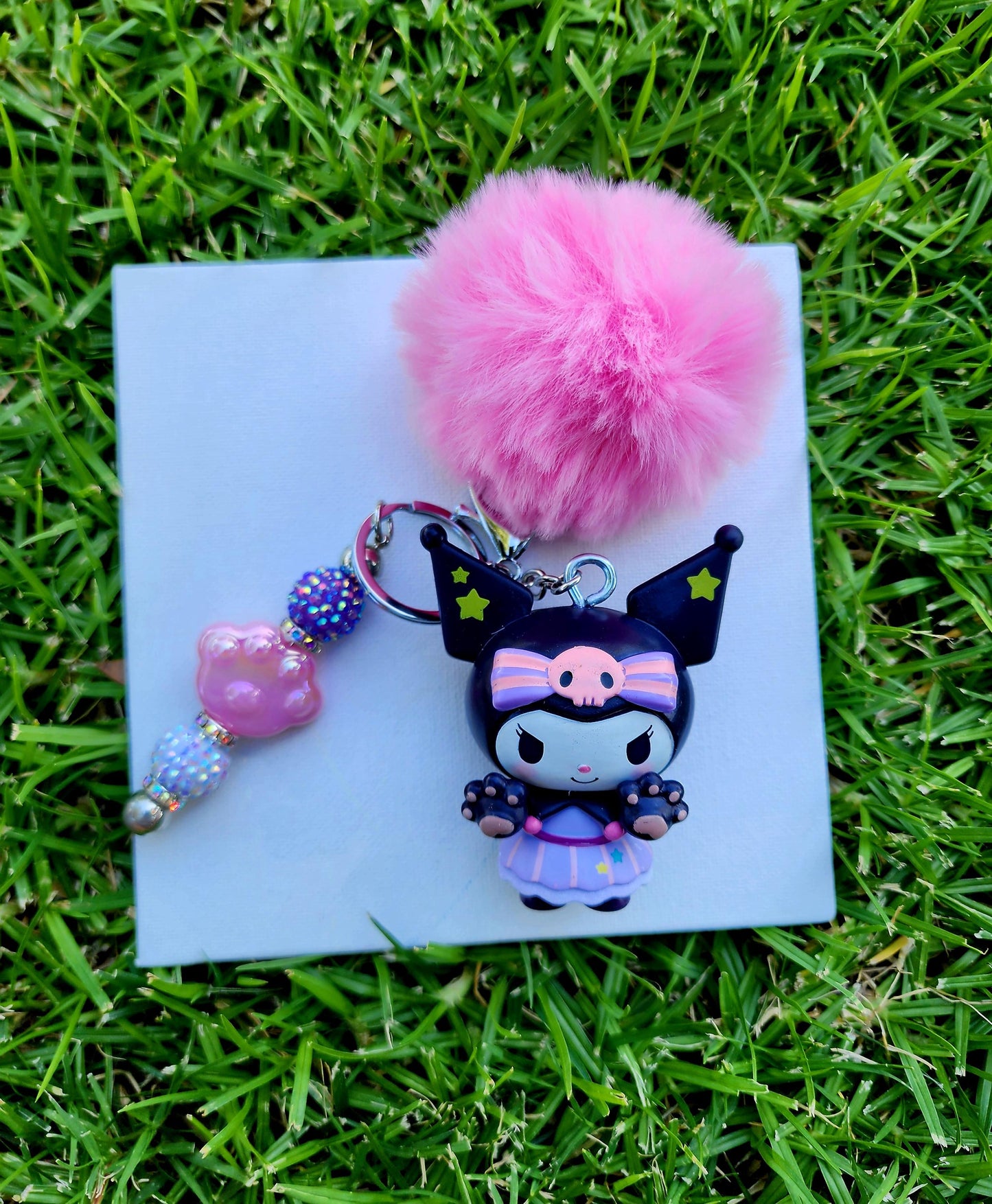 Doorable, Character, Beaded Keychains, Gifts, Kitty, Kuromi