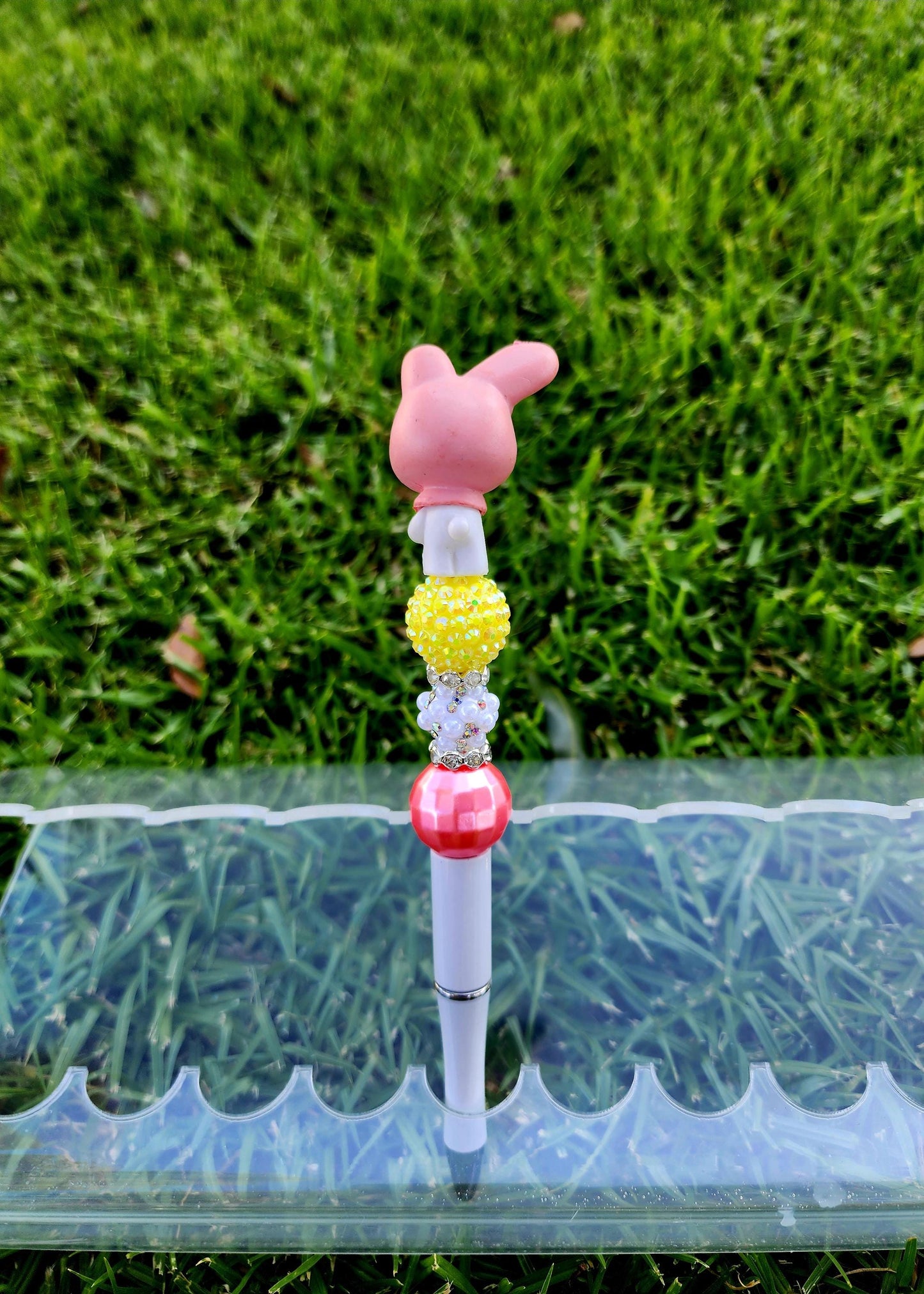 Doorable Pens, Character Pens, Beaded Pens, Gifts, (Kitty, Melody)