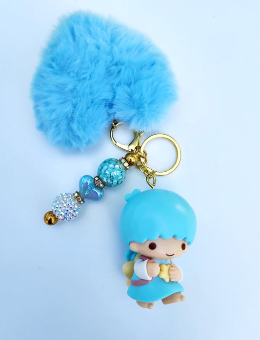 Doorable, Character, Beaded Keychains, Gifts, Kitty, Twins