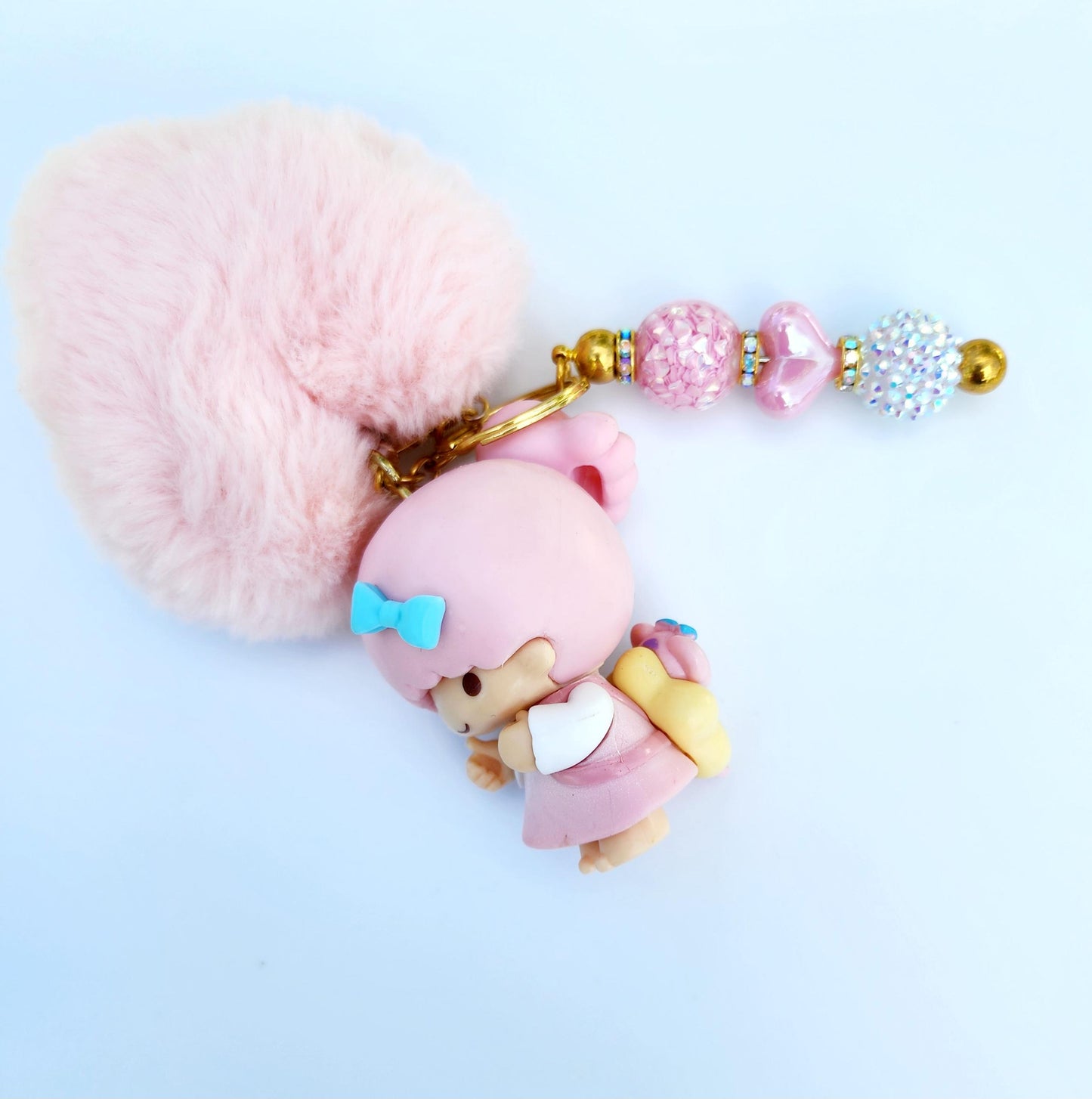 Doorable, Character, Beaded Keychains, Gifts, Kitty, Twins