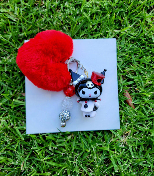 Doorable, Character, Beaded Keychains, Gifts, Kitty, Kuromi