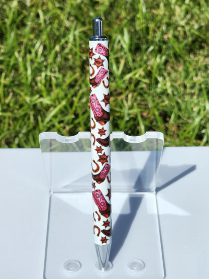 UV DTF Character Pens, Gifts, Cowboy boot