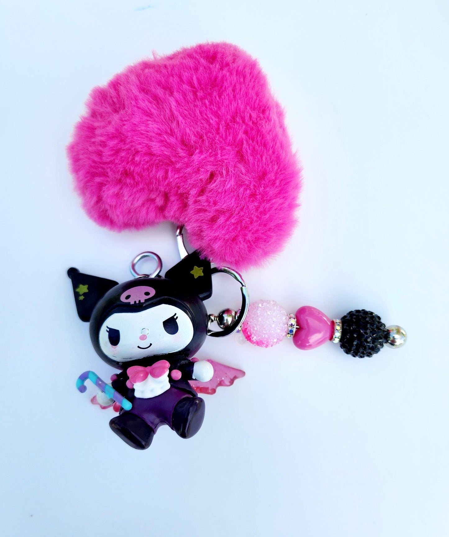 Doorable, Character, Beaded Keychains, Gifts, Kitty, Kuromi