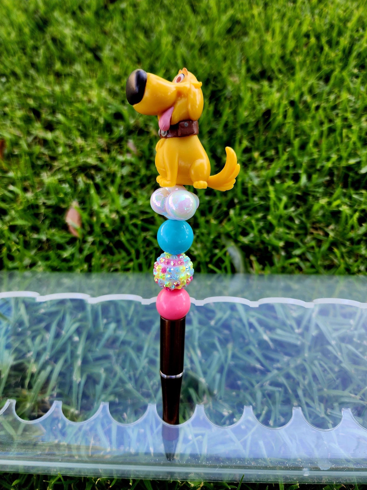 Doorable Pens, Character Pens, Beaded Pens, Gifts, Disney, Up, Dog