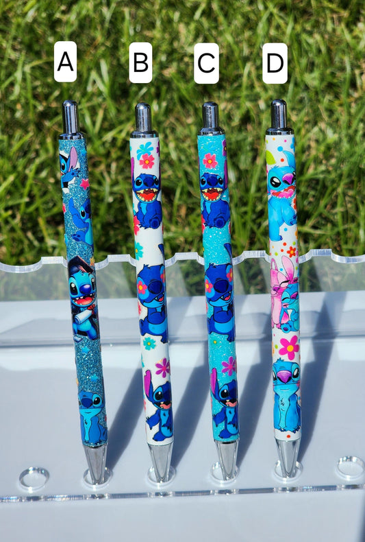 UV DTF Character Pens, Gifts, Stitch