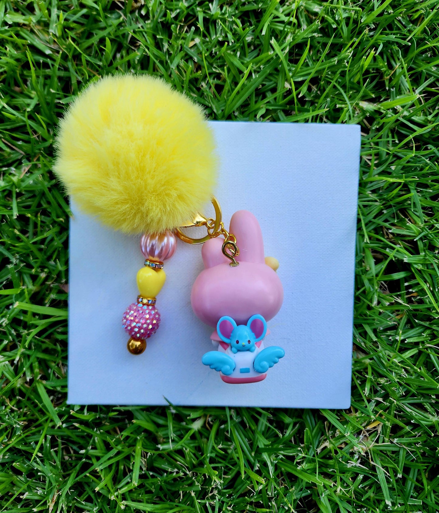 Doorable, Character, Beaded Keychains, Gifts, Kitty, Melody