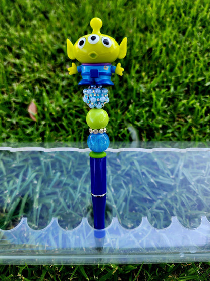 Doorable Pens, Character Pens, Beaded Pens, Gifts, Disney, Toy Story, Buzz Lightyear