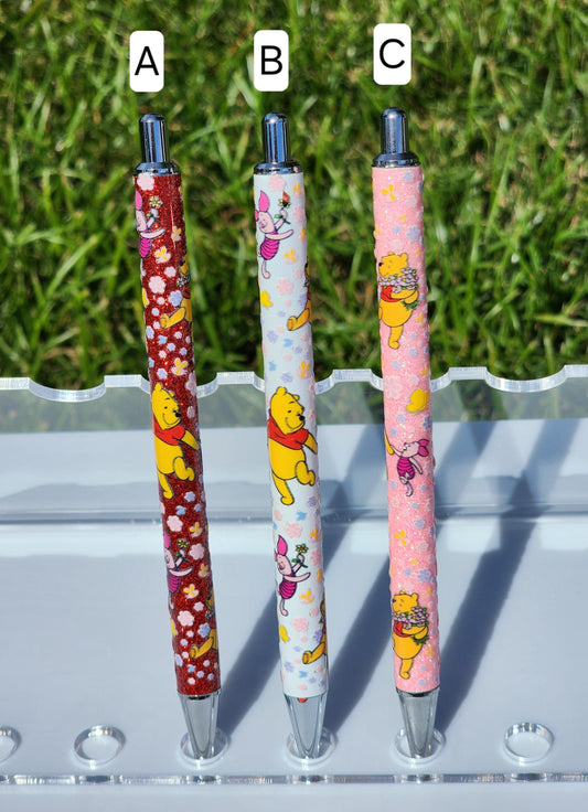 UV DTF Character Pens, Gifts, Pooh Bear