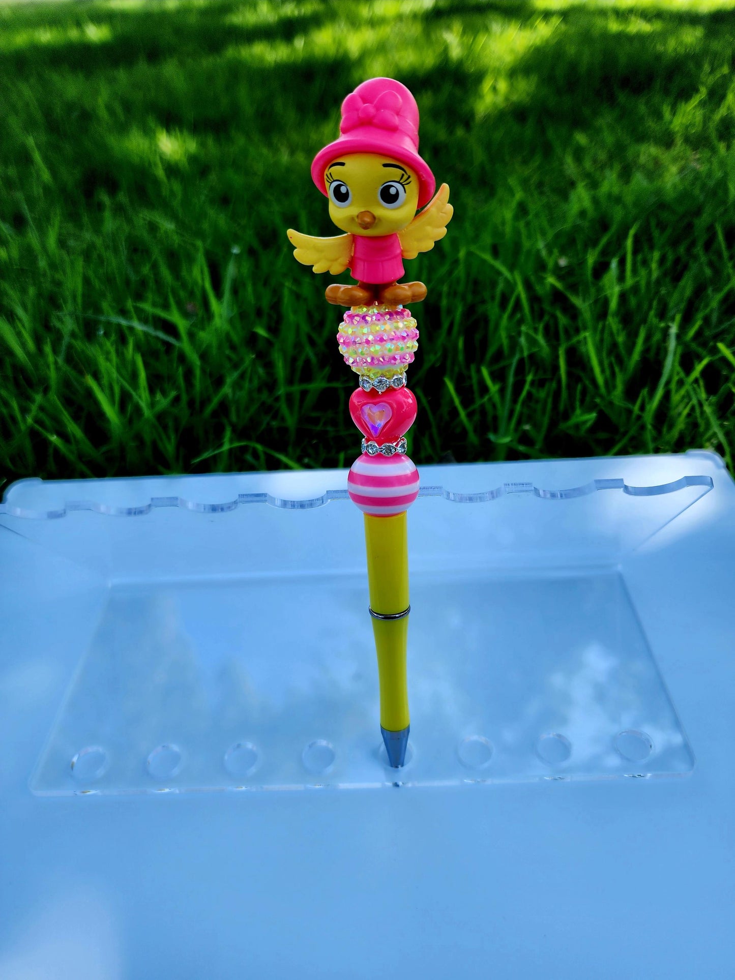 Doorable Pens, Character Pens, Beaded Pens, Gifts, Disney, Minnie Mouse