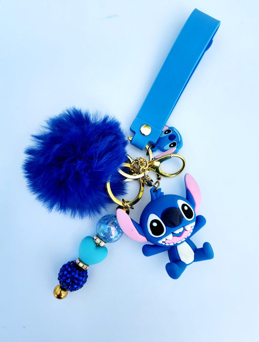 Doorable, Character, Beaded Keychains, Gifts, Stitch, Angel