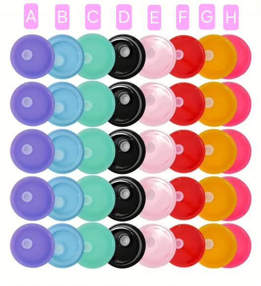 Colored Lids, (Only fits 16 oz. and 20 oz. cups)