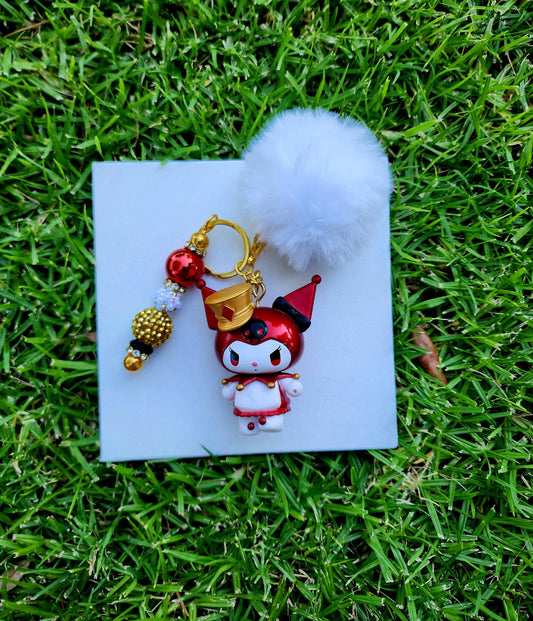 Doorable, Character, Beaded Keychains, Gifts, Kitty, Kuromi