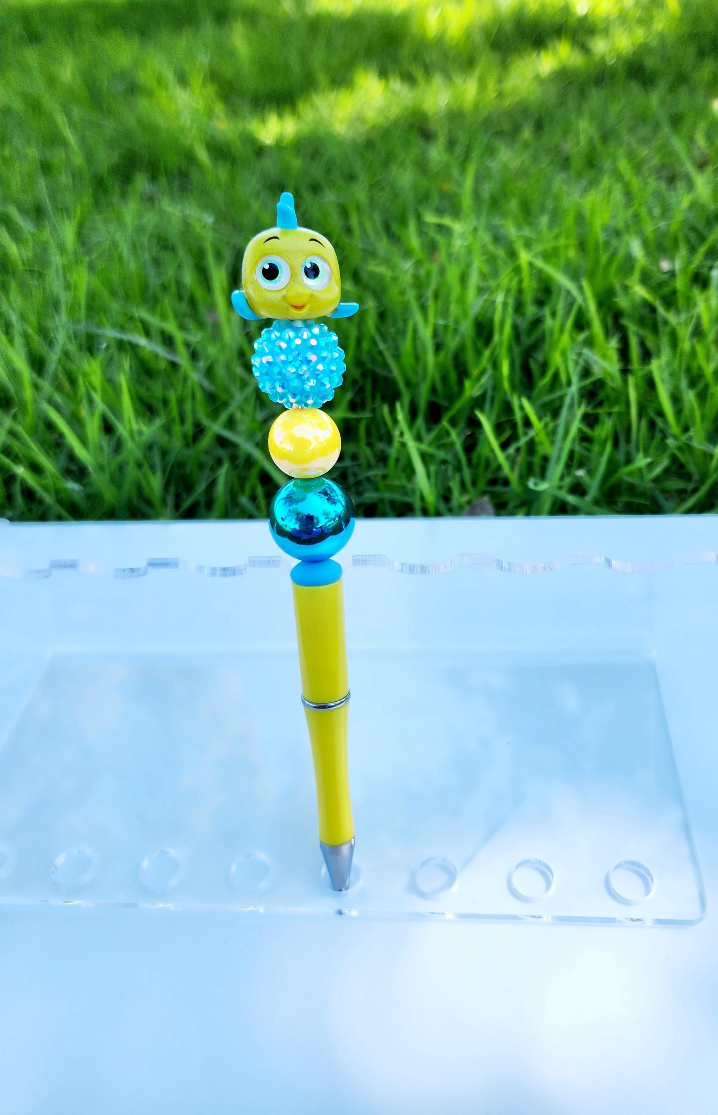 Doorable Pens, Character Pens, Beaded Pens, Gifts, Princess, Cinderella, The little Mermaid, Ariel, Flounder, Sebastian