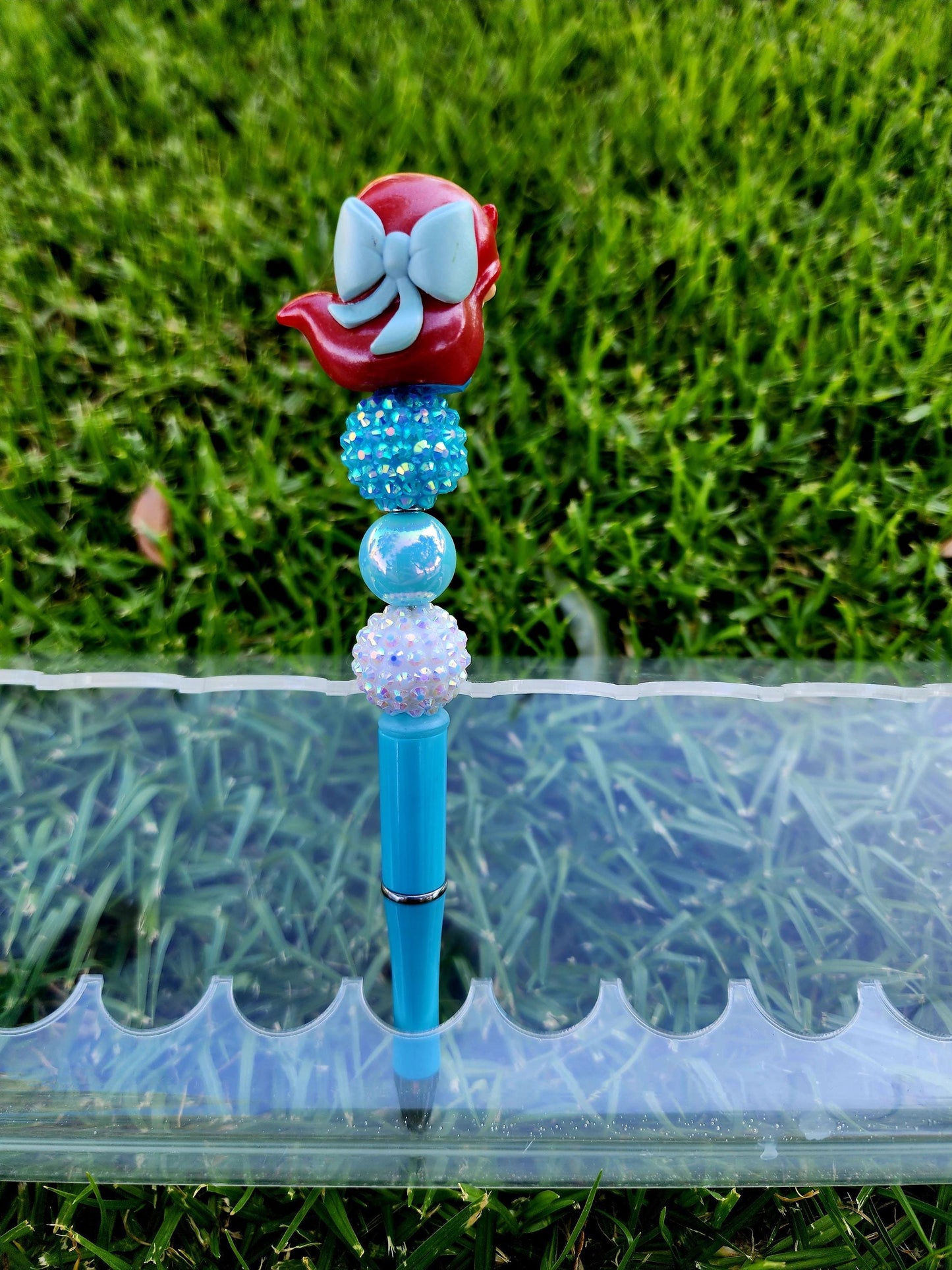 Doorable Pens, Character Pens, Beaded Pens, Gifts, Princess, Cinderella, The little Mermaid, Ariel, Ursula