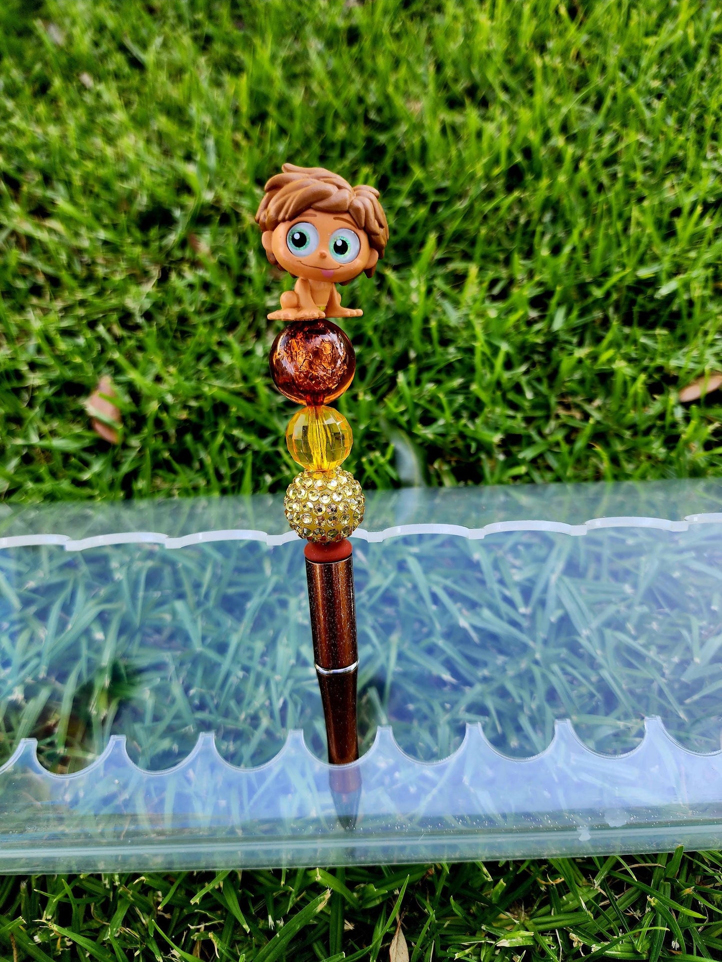 Doorable Pens, Character Pens, Beaded Pens, Gifts, Good Dinosaur, Arlo, Spot
