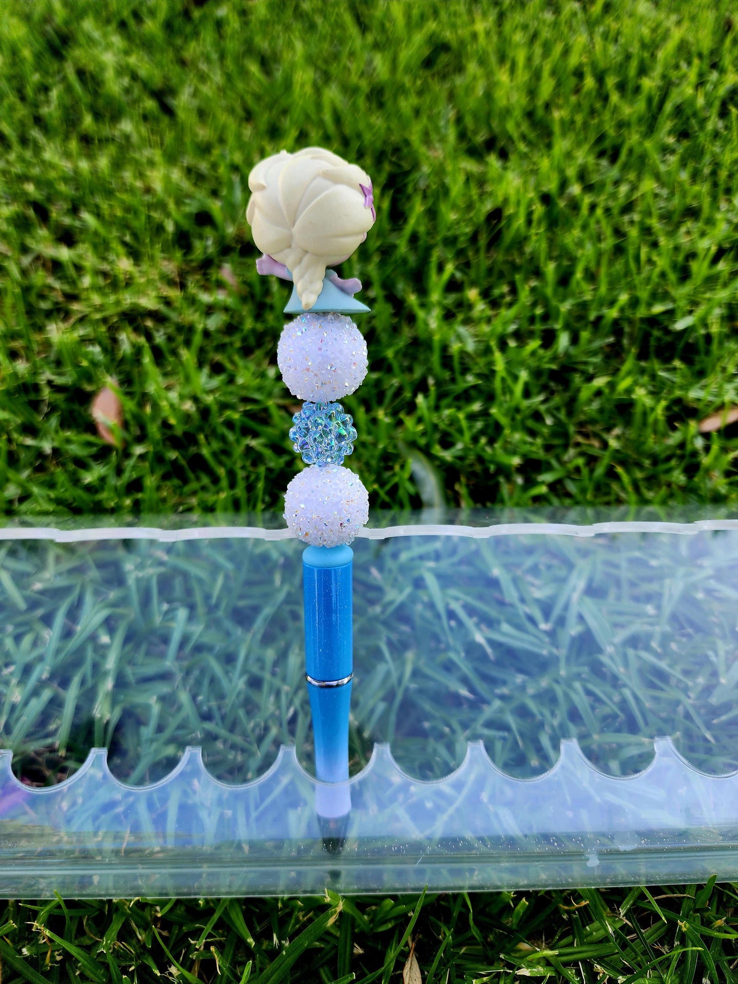 Doorable Pens, Character Pens, Beaded Pens, Gifts, Anna, Elsa, Olaf, Frozen