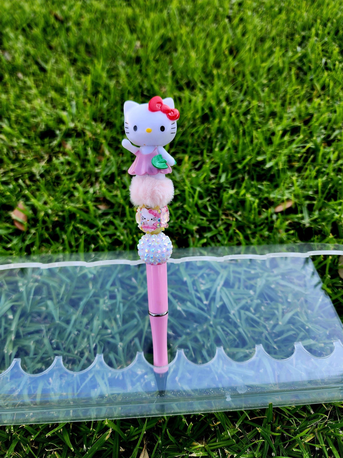 Doorable Pens, Character Pens, Beaded Pens, Gifts, Hello Kitty