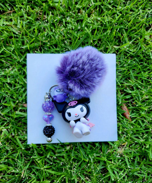 Doorable, Character, Beaded Keychains, Gifts, Kitty, Kuromi