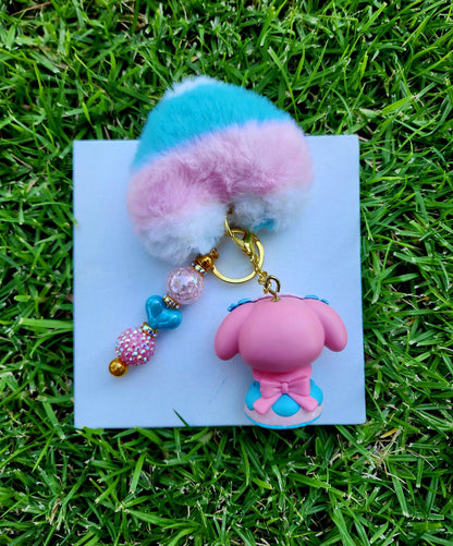 Doorable, Character, Beaded Keychains, Gifts, Kitty, Melody