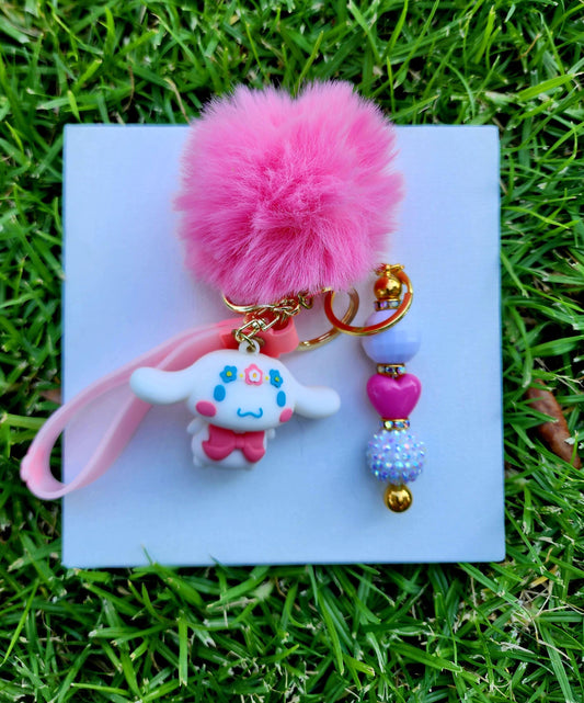 Doorable, Character, Beaded Keychains, Gifts, Kitty, Cinnamoroll