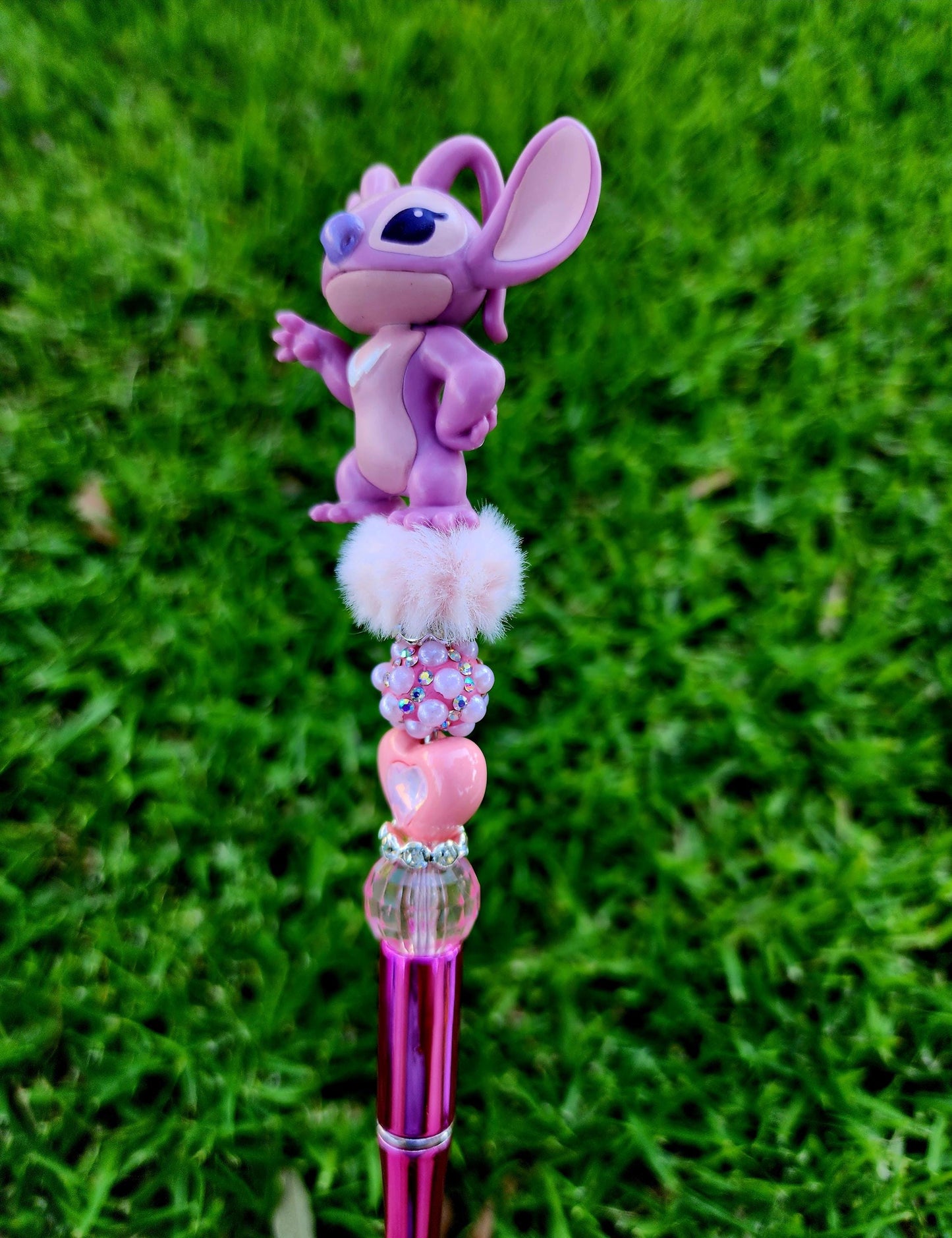 Doorable Pens, Character Pens, Beaded Pens, Gifts, Stitch, Angel