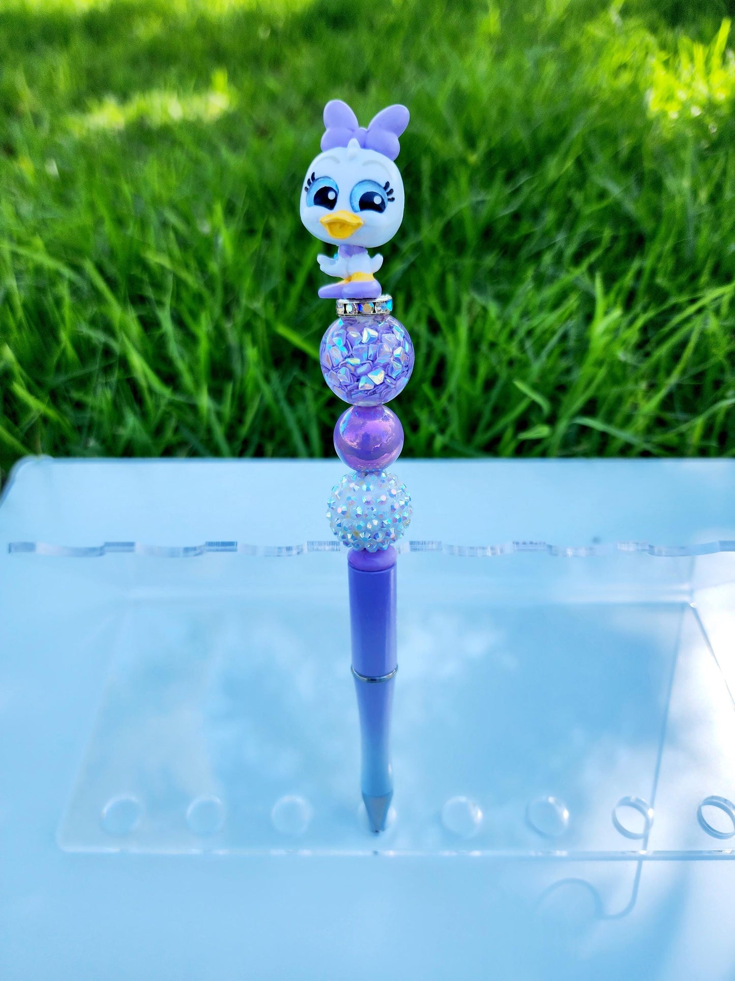 Doorable Pens, Character Pens, Beaded Pens, Gifts, Daisy, Donald Duck