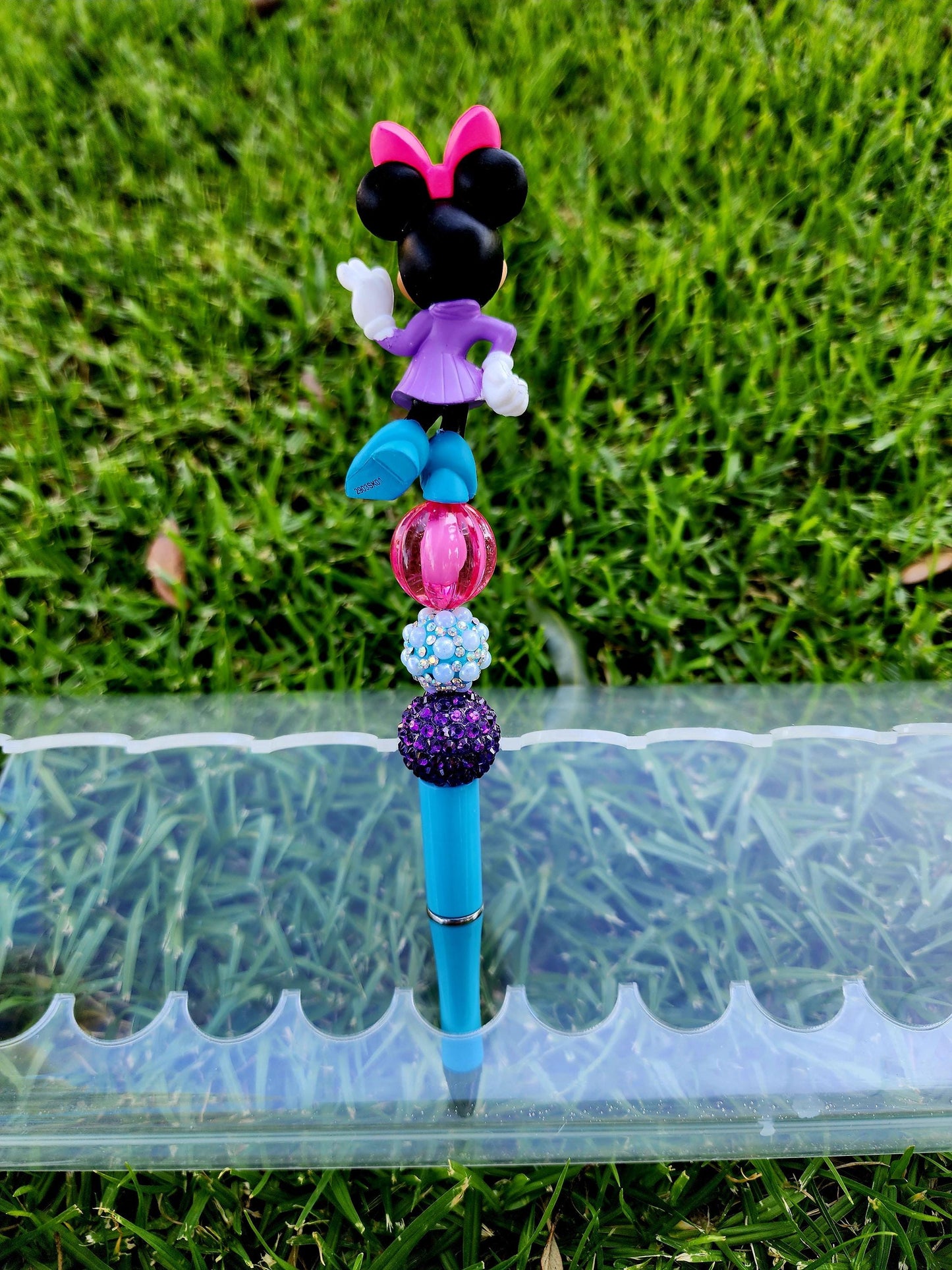 Doorable Pens, Character Pens, Beaded Pens, Gifts, Disney, Minnie Mouse