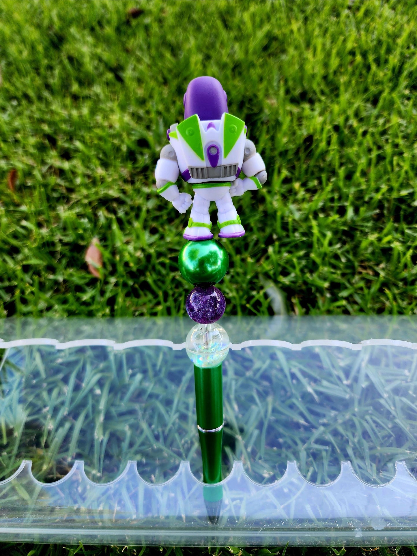 Doorable Pens, Character Pens, Beaded Pens, Gifts, Disney, Toy Story, Buzz Lightyear