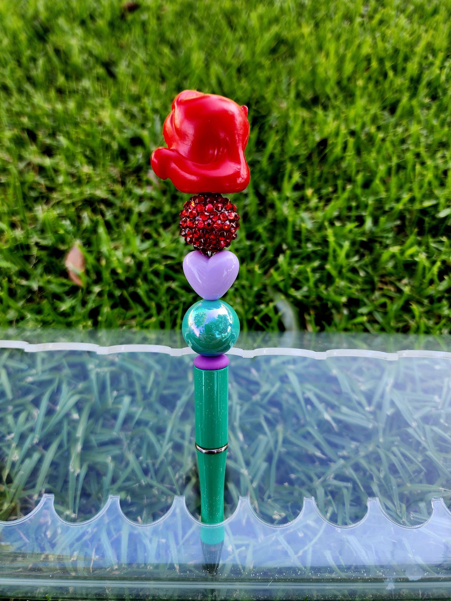 Doorable Pens, Character Pens, Beaded Pens, Gifts, Princess, Cinderella, The little Mermaid, Ariel, Ursula