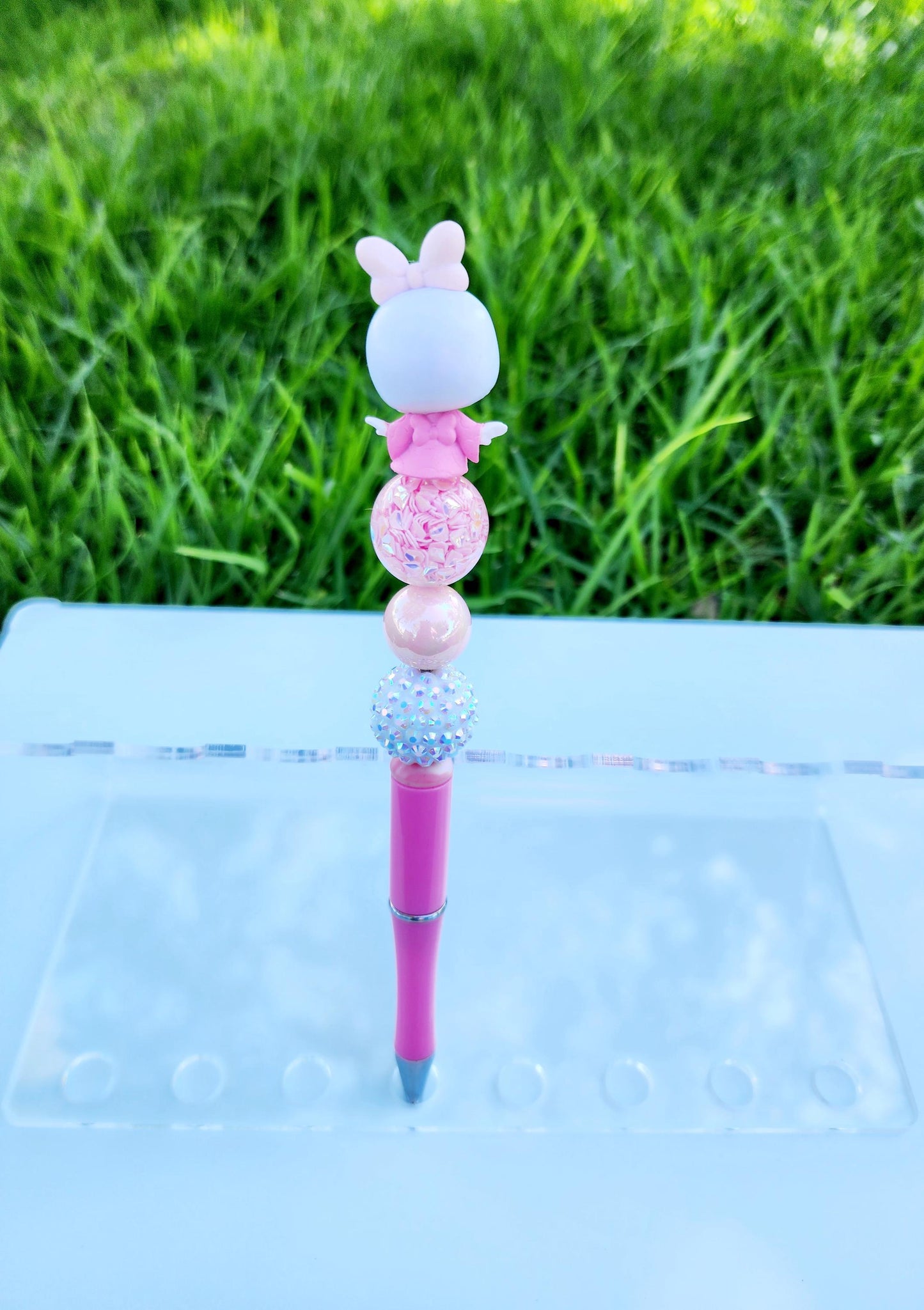 Doorable Pens, Character Pens, Beaded Pens, Gifts, Daisy, Donald Duck
