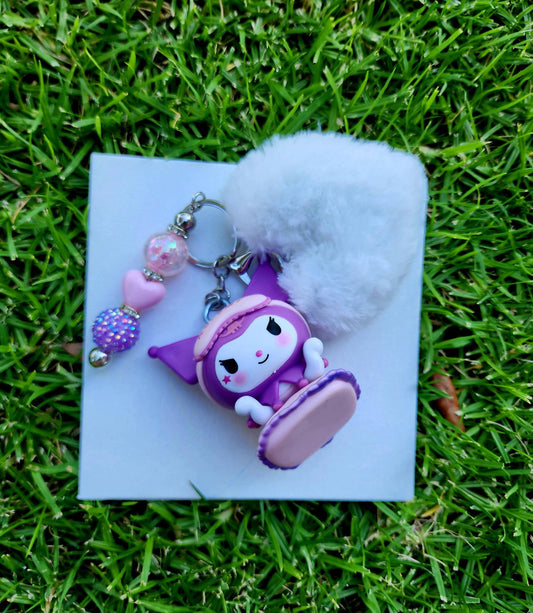 Doorable, Character, Beaded Keychains, Gifts, Kitty, Kuromi
