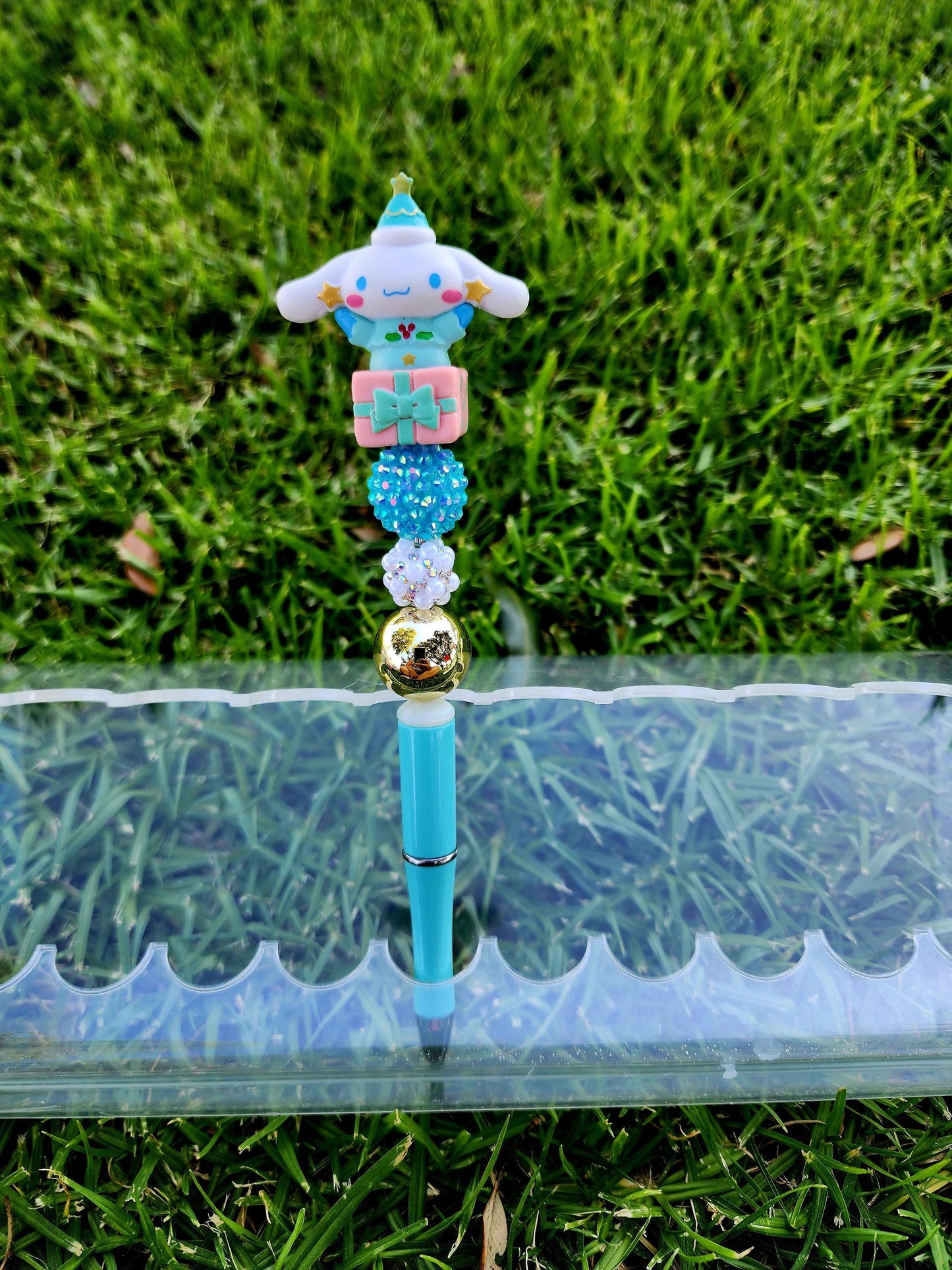 Doorable Pens, Character Pens, Beaded Pens, Gifts, (Kitty, Kuromi, Cinnamoroll, Melody, Pompom)