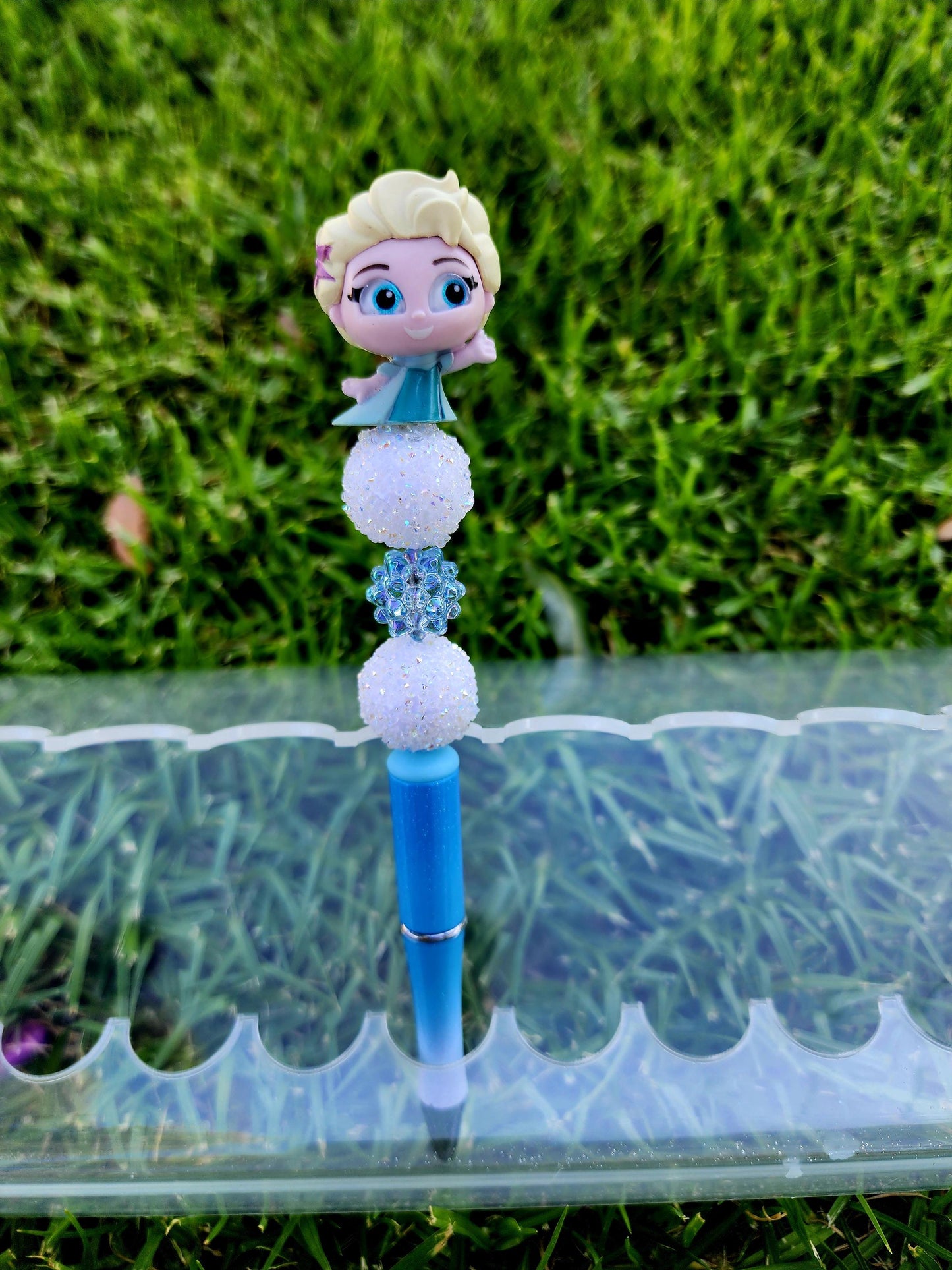 Doorable Pens, Character Pens, Beaded Pens, Gifts, Anna, Elsa, Olaf, Frozen